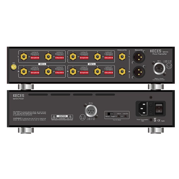 Keces Audio Sphono + Sphono Power - RATY 0% - GWARANCJA PRODUCENTA - SALON ŁÓDŹ - MOŻLIWY MONTAŻ U KLIENTA