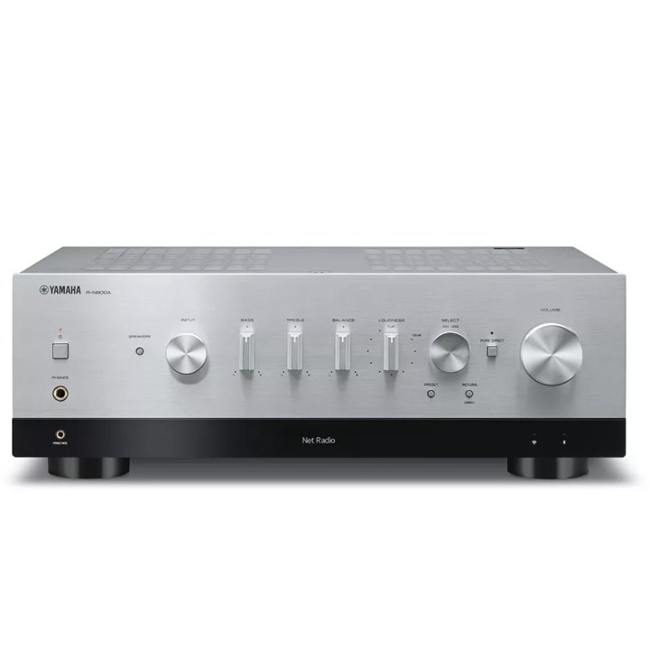 Yamaha R-N800A Srebrny - Raty 0% - Gwarancja producenta - Salon Łódź