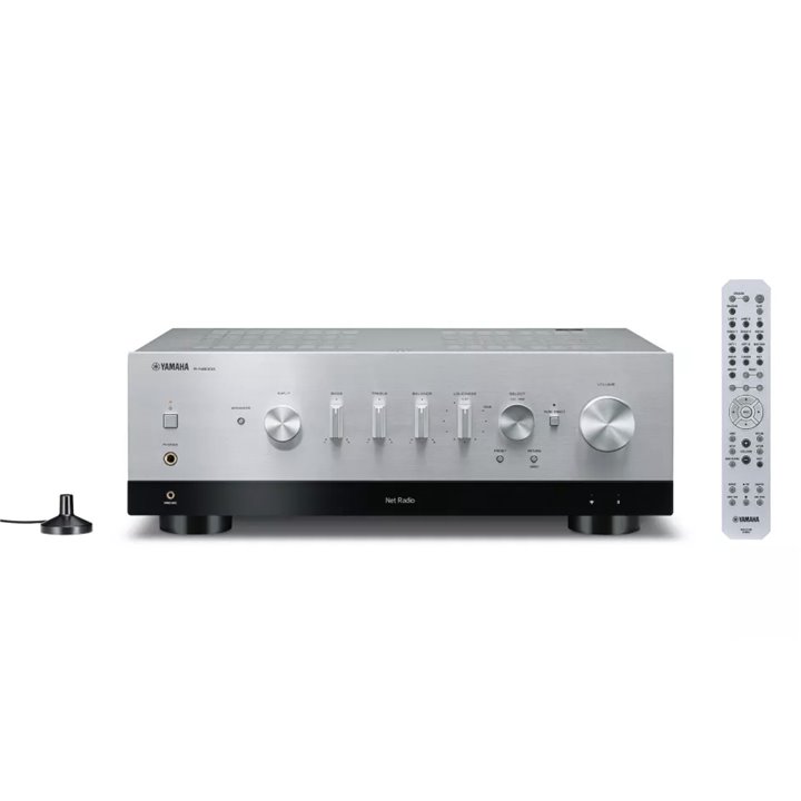 Yamaha R-N800A Srebrny - Raty 0% - Gwarancja producenta - Salon Łódź
