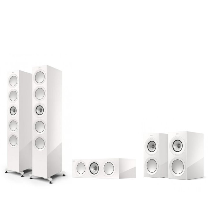 KEF R11 Meta + R3 Meta + R2 Meta Białe - RATY 0% - GWARANCJA PRODUCENTA - SALON ŁÓDŹ