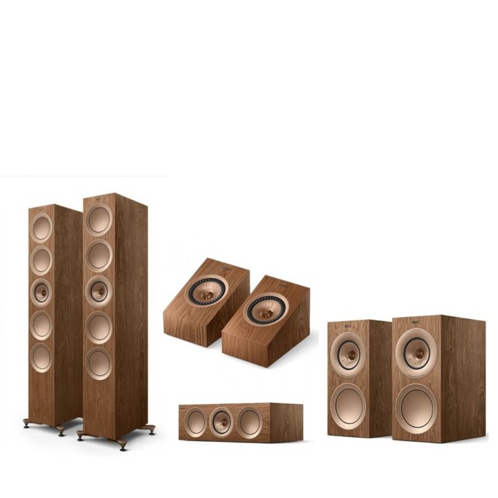 KEF R11 Meta + R3 Meta + R2 Meta + R8 Meta Orzech - RATY 0% - GWARANCJA PRODUCENTA - SALON ŁÓDŹ