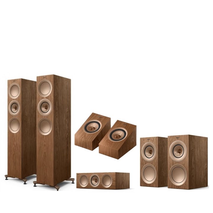 KEF R7 Meta + R3 Meta + R2 Meta + R8 Meta Orzech - RATY 0% - GWARANCJA PRODUCENTA - SALON ŁÓDŹ