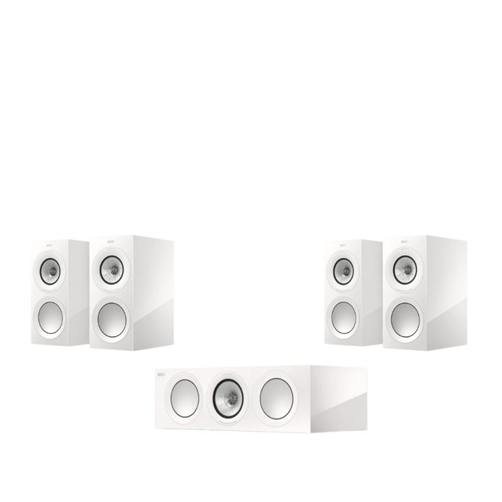 KEF R3 Meta + R3 Meta + R2 Meta Białe - RATY 0% - GWARANCJA PRODUCENTA - SALON ŁÓDŹ