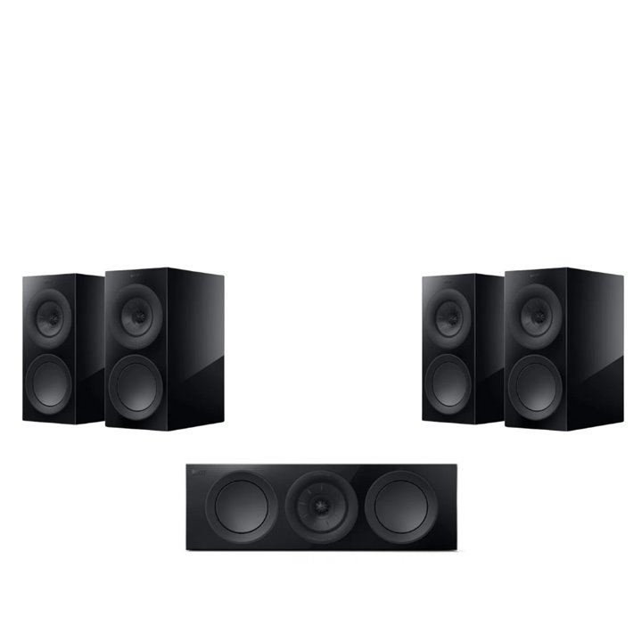 KEF R3 Meta + R3 Meta + R2 Meta Czarne - RATY 0% - GWARANCJA PRODUCENTA - SALON ŁÓDŹ