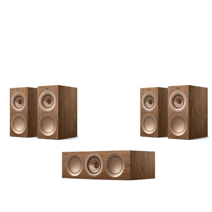 KEF R3 Meta + R3 Meta + R2 Meta Orzech - RATY 0% - GWARANCJA PRODUCENTA - SALON ŁÓDŹ