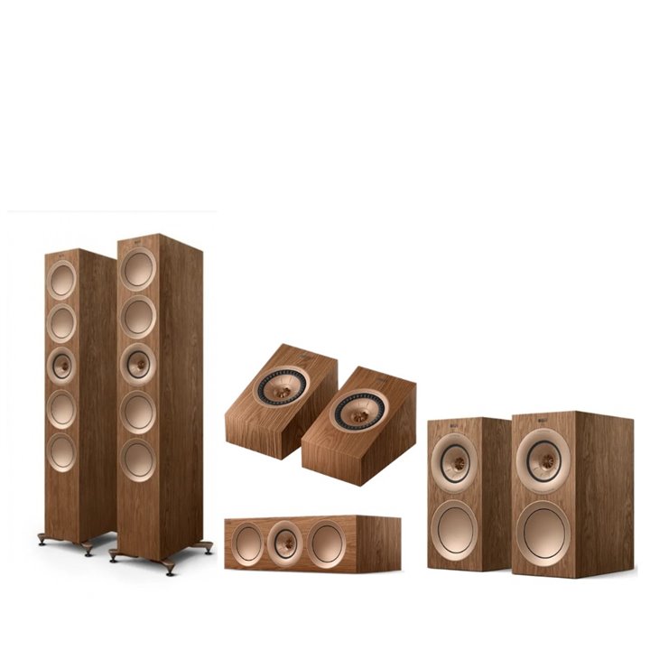 KEF R11 Meta + R3 Meta + R6 Meta + R8 Meta Orzech - RATY 0% - GWARANCJA PRODUCENTA - SALON ŁÓDŹ