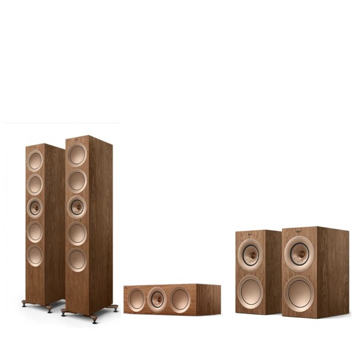 KEF R11 Meta + R3 Meta + R6 Meta Orzech - RATY 0% - GWARANCJA PRODUCENTA - SALON ŁÓDŹ