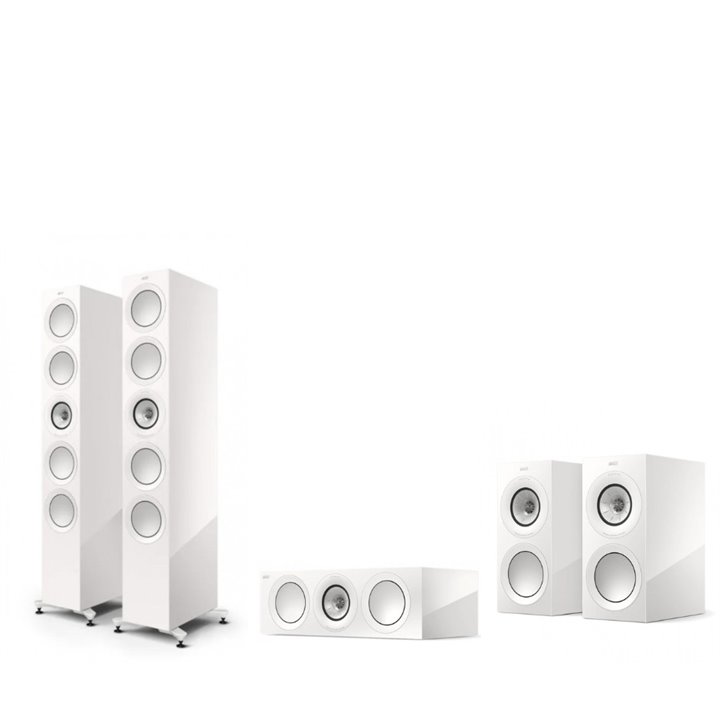 KEF R11 Meta + R3 Meta + R6 Meta Białe - RATY 0% - GWARANCJA PRODUCENTA - SALON ŁÓDŹ