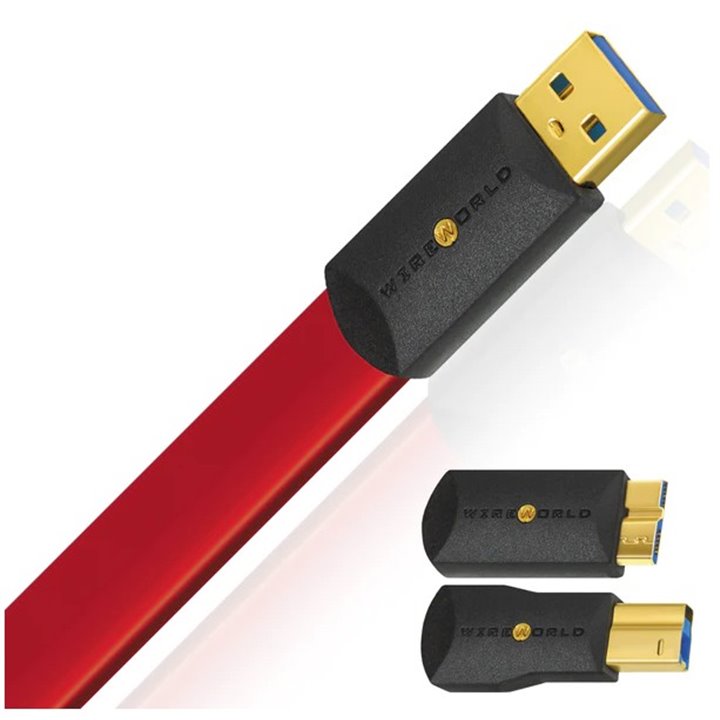 WIREWORLD STARLIGHT 8 USB 3.0 A to B (S3AB) - 3,0m.