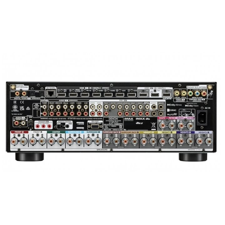 Denon AVC-X6800H Czarny Raty 0% - Gwarancja producenta - Salon Łódź