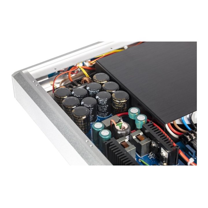 NuPrime Evolution STA Końcówka mocy stereo o konstrukcji dual mono 2x230W - srebrny