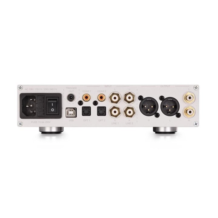 NuPrime DAC-10 przetwornik cyfrowo-analogowy DAC oraz przedwzmacniaczem stereo - czarny