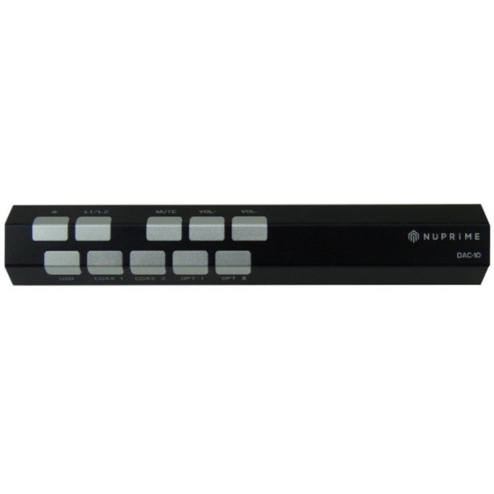 NuPrime DAC-10 przetwornik cyfrowo-analogowy DAC oraz przedwzmacniaczem stereo - srebrny