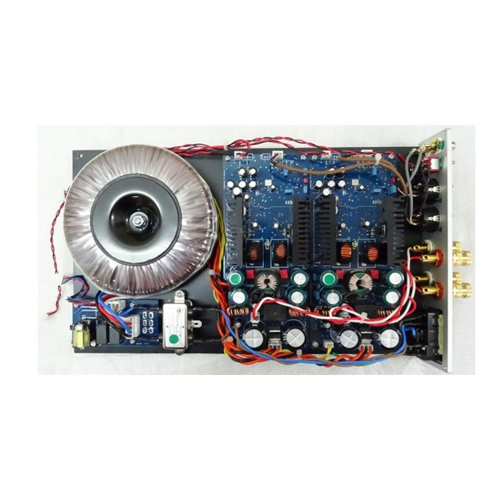 NuPrime ST-10 (ST10) końcówka mocy stereo - srebrny