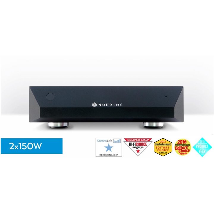 NuPrime ST-10 (ST10) końcówka mocy stereo - srebrny