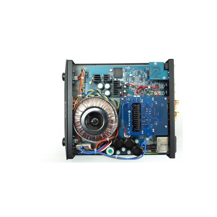 NuPrime IDA-8 (IDA8) zintegrowany cyfrowy wzmacniacz stereo z przetwornikiem DAC - srebrny