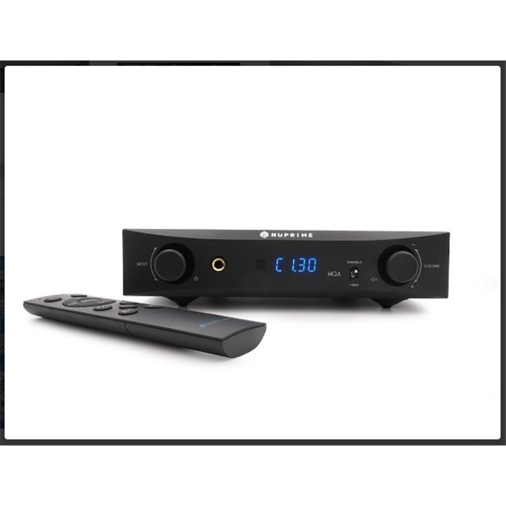 NuPrime DAC-9X DAC z przedwzmacniaczem i wzmacniaczem słuchawkowym, MQA - czarny