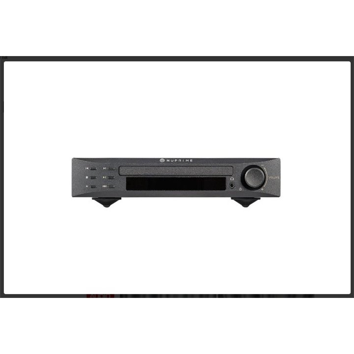 NuPrime CDP-9 Odtwarzacz CD z przetwornikiem DAC, przedwzmacniaczem stereo i wzmacniaczem słuchawkowym - czarny