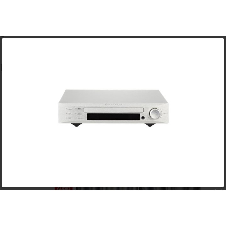 NuPrime CDP-9 Odtwarzacz CD z przetwornikiem DAC, przedwzmacniaczem stereo i wzmacniaczem słuchawkowym - czarny