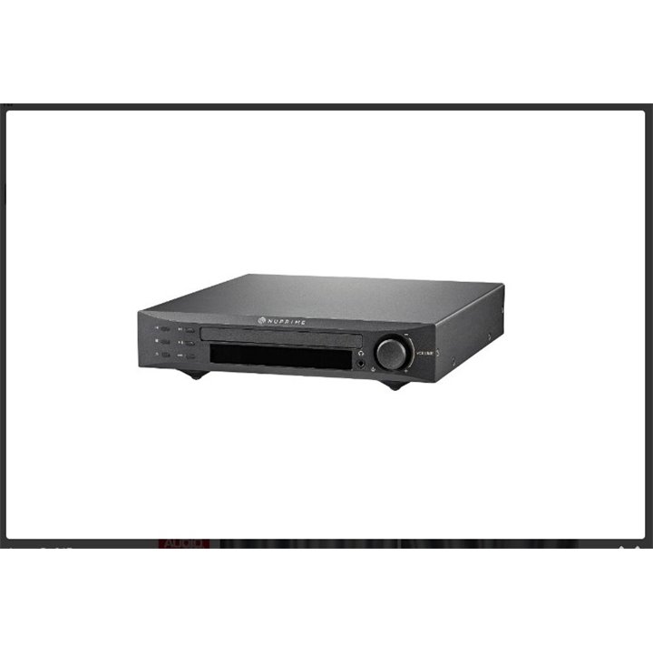 NuPrime CDP-9 Odtwarzacz CD z przetwornikiem DAC, przedwzmacniaczem stereo i wzmacniaczem słuchawkowym - srebrny