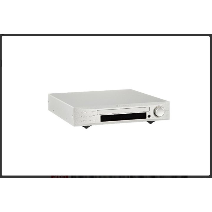NuPrime CDP-9 Odtwarzacz CD z przetwornikiem DAC, przedwzmacniaczem stereo i wzmacniaczem słuchawkowym - srebrny