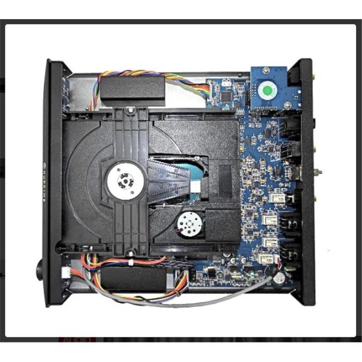 NuPrime CDP-9 Odtwarzacz CD z przetwornikiem DAC, przedwzmacniaczem stereo i wzmacniaczem słuchawkowym - srebrny