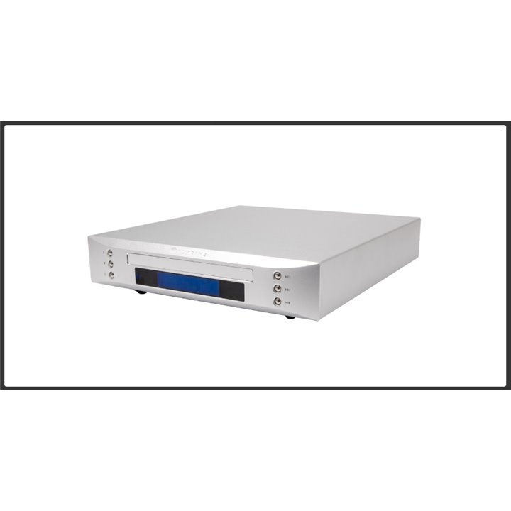 NuPrime CDT-9 transport CD + LPS-212 zasilacz liniowy, zewnętrzny - srebrny