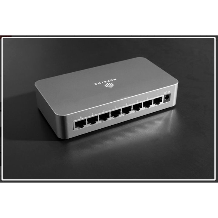 NuPrime Omnia SW-8 portowy switch gigabitowy