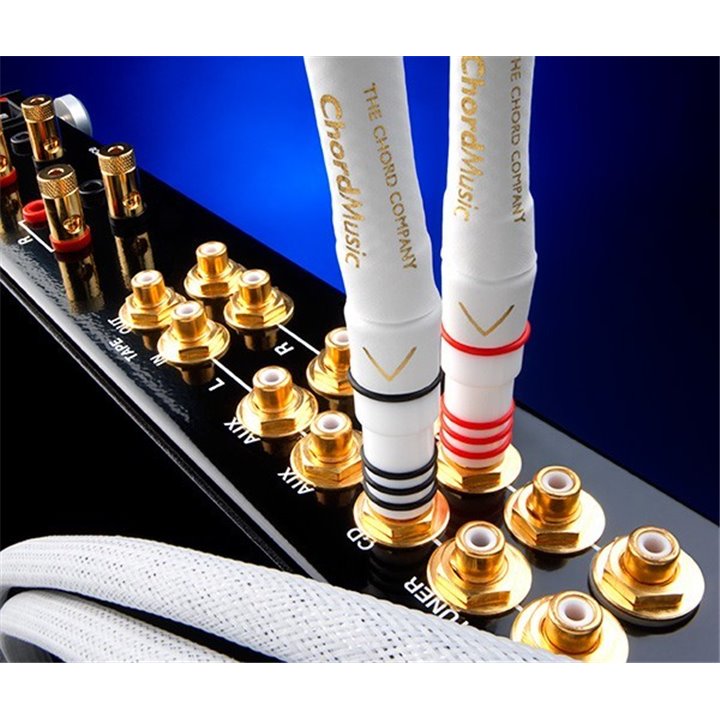 Chord Music – interkonekt analogowy - 2RCA/2RCA - 1,0 m