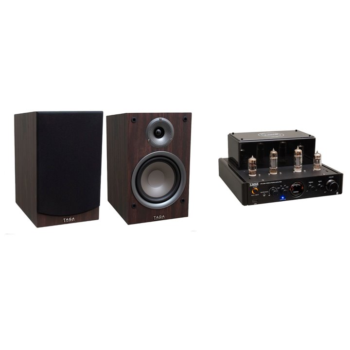 Taga Harmony HTA-25B (Czarny) + TAV-B (Modern Wenge)/ Raty 0% - Gwarancja producenta - Salon Łódź - Możliwy montaż u klienta
