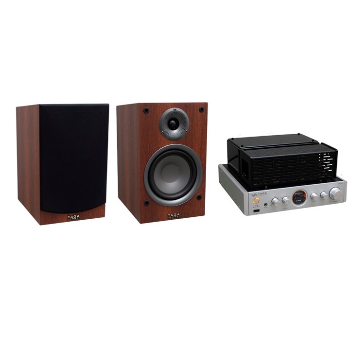 Taga Harmony HTA-25B (Srebrny) + TAV-B (Walnut)/ Raty 0% - Gwarancja producenta - Salon Łódź - Możliwy montaż u klienta