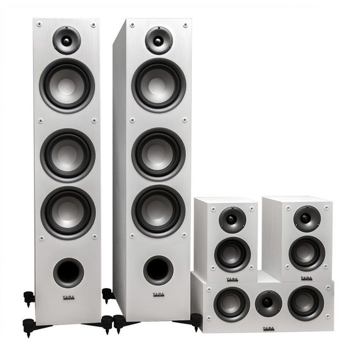 Taga Harmony TAV-607F + TAV-C/S zestaw 5.0 (Czarny)