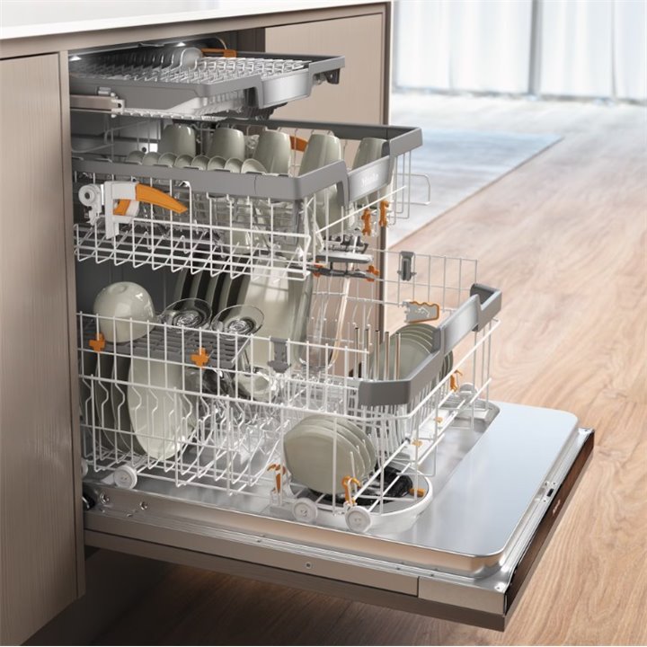 Miele G 7980 SCVi AutoDos K2O CleanSteel/ObsidianBlack - Raty 0% - Gwarancja producenta - Salon Łódź