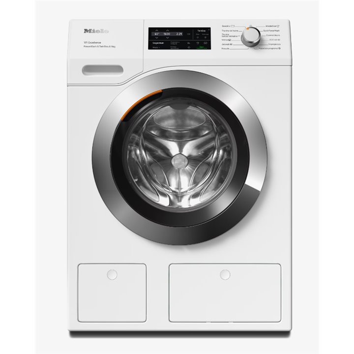 Miele WEI875 WPS PWash&TDos&9kg Biały lotos - Raty 0% - Gwarancja producenta - Salon Łódź