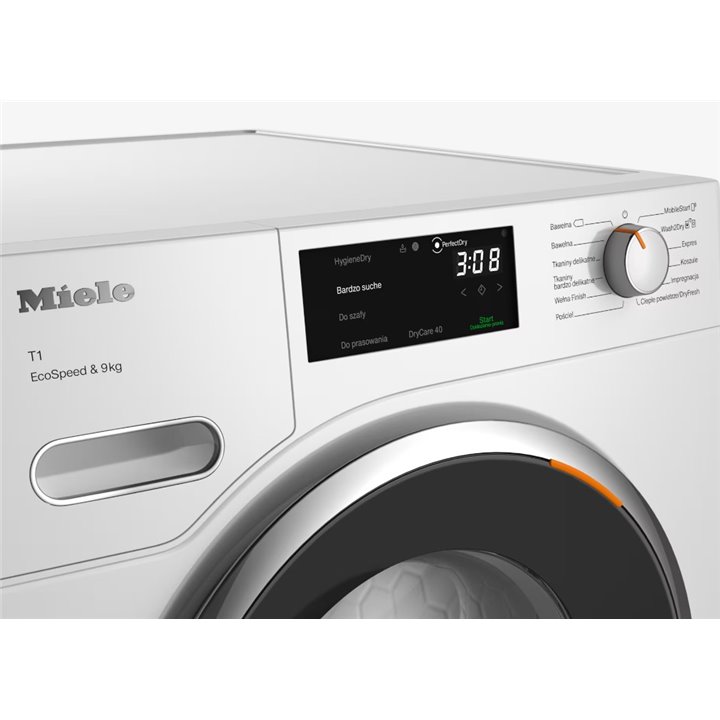 Miele TWH780WP EcoSpeed&9kg Biały lotos - Raty 0% - Gwarancja Producenta - Salon Łódź