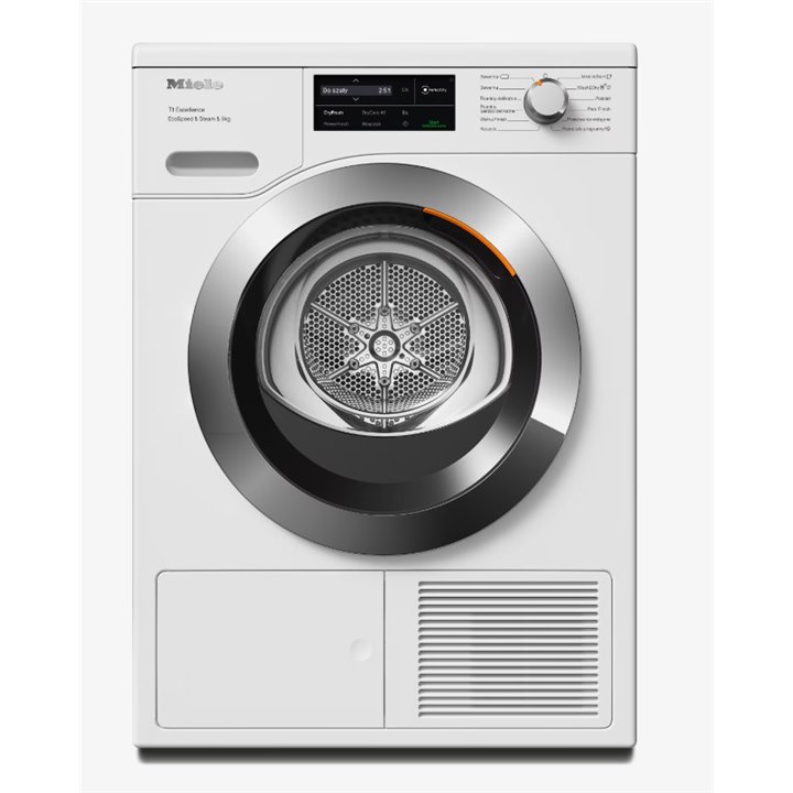 Miele TEL785WP EcoSpeed&Steam&9kg Biały lotos - Raty 0% - Gwarancja Producenta - Salon Łódź