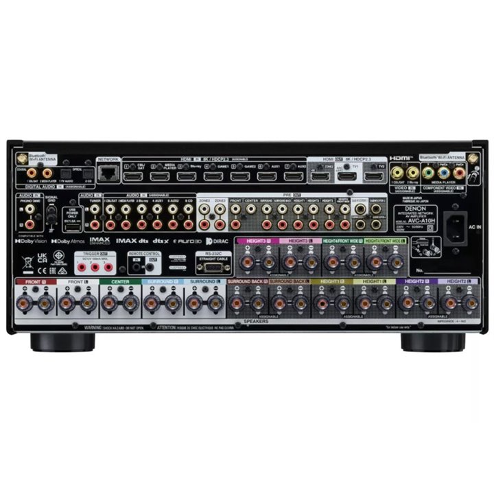 Denon AVC-A10H Czarny - Raty 0% - Gwarancja producenta - Salon Łódź