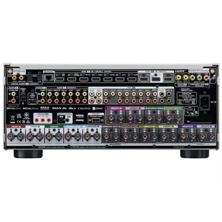 Denon AVC-A10H Srebrny - Raty 0% - Gwarancja producenta - Salon Łódź