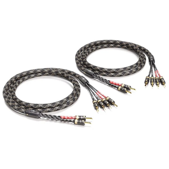 VIABLUE SC-4 Bi-Amping T8 Banana - 2x2.5m - BLACK - Raty 0% - Gwarancja producenta - Salon Łódź