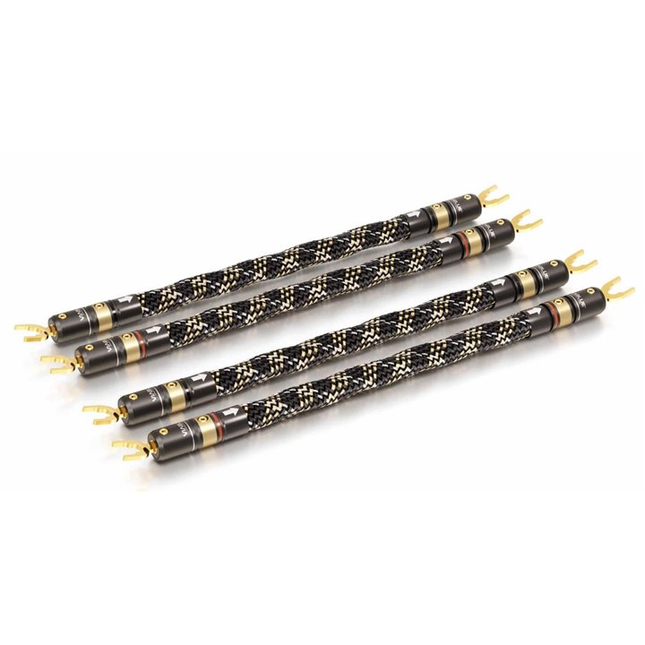 VIABLUE SC-6 JUMPER - T8 SPADES/BANANA - 2 pairs - 15 cm - Cobra