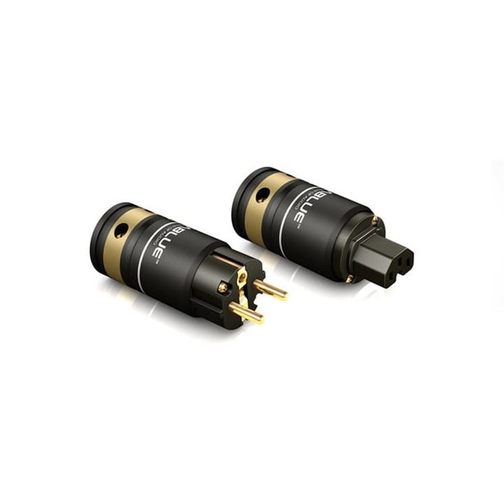 VIABLUE X-60 SILVER POWER 6,0 mm SCHUTZKONTAKT/IEC C15 - 200 cm - Black