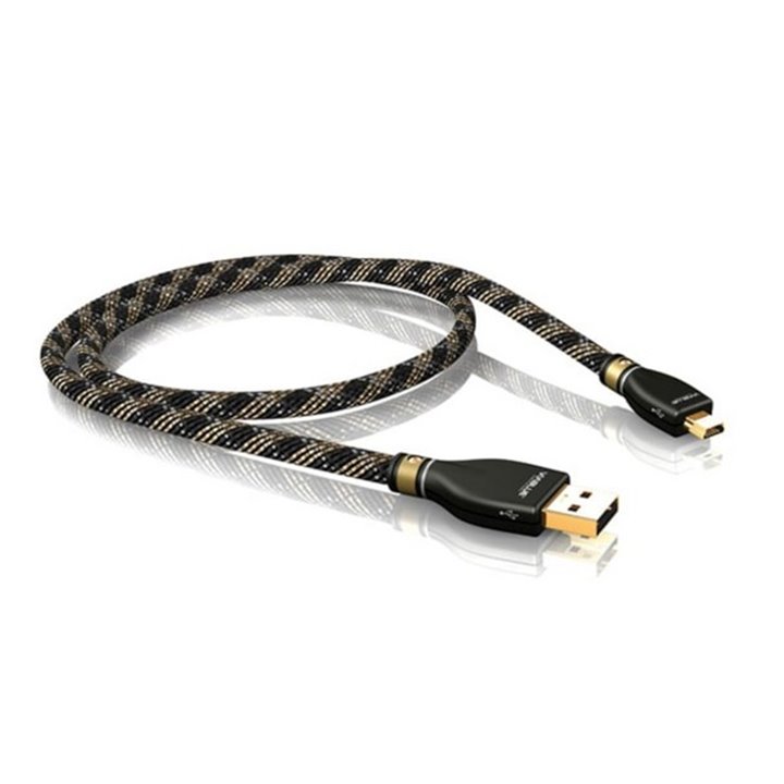 VIABLUE KR-2 SILVER USB 2.0 A/mini B - 400 cm. - Cobra