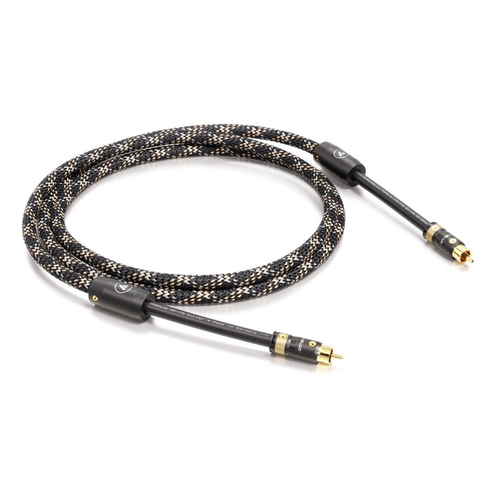 VIABLUE NF-75 Digital T8 RCA - 50 cm. - Black