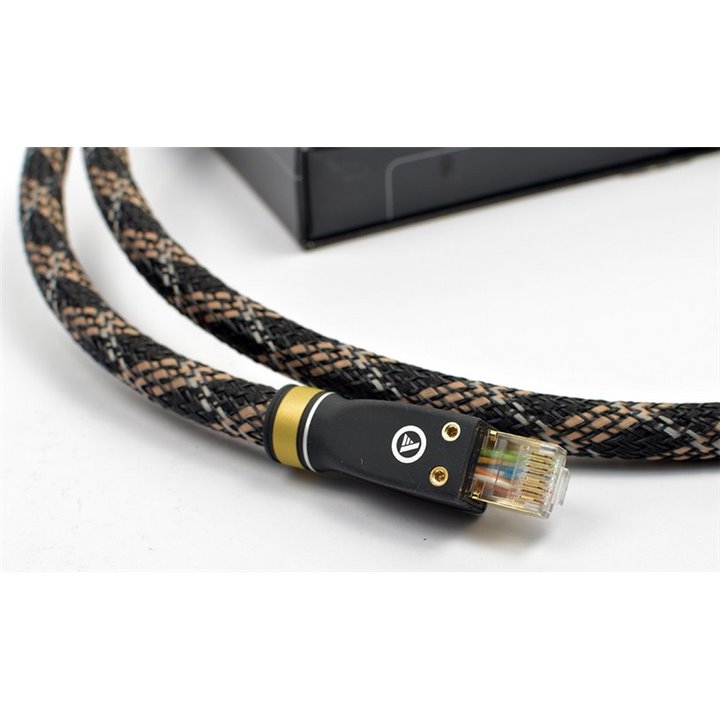 VIABLUE EP-7 Silver - T6S - RJ-45 - CAT6A - 100 cm. - Cobra