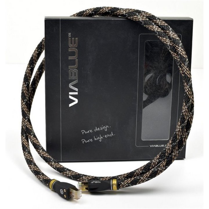 VIABLUE EP-7 Silver - T6S - RJ-45 - CAT6A - 1500 cm. - Cobra