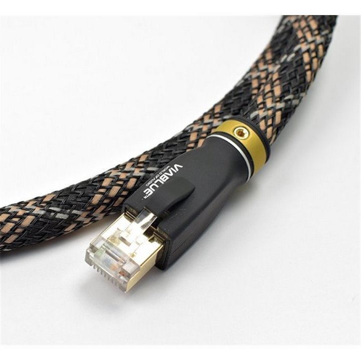VIABLUE EP-7 Silver - T6S - RJ-45 - CAT6A - 2500 cm. - Cobra