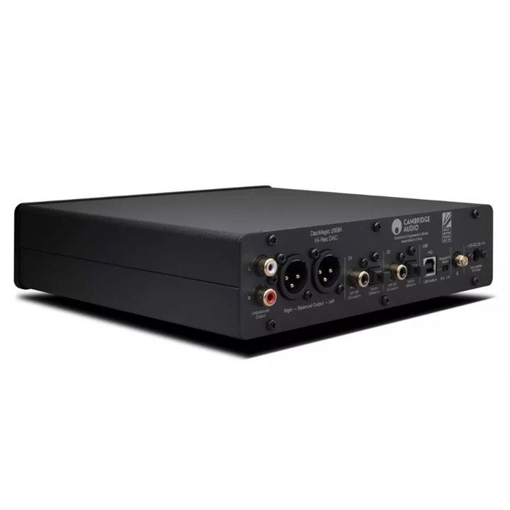 Cambridge Audio DacMagic 200M Czarny RATY 0% - GWARANCJA PRODUCENTA - SALON ŁÓDŹ - MOŻLIWY MONTAŻ U KLIENTA