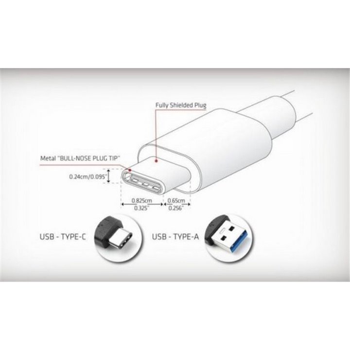 SUPRA USB 3.2 C-C BLUE 3,0 m.