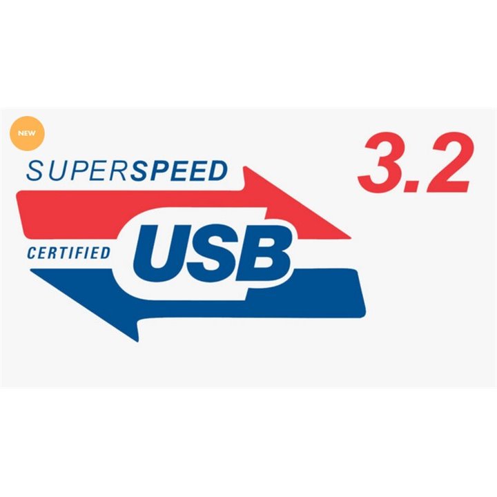 SUPRA USB 3.2 C-C BLUE 3,0 m.