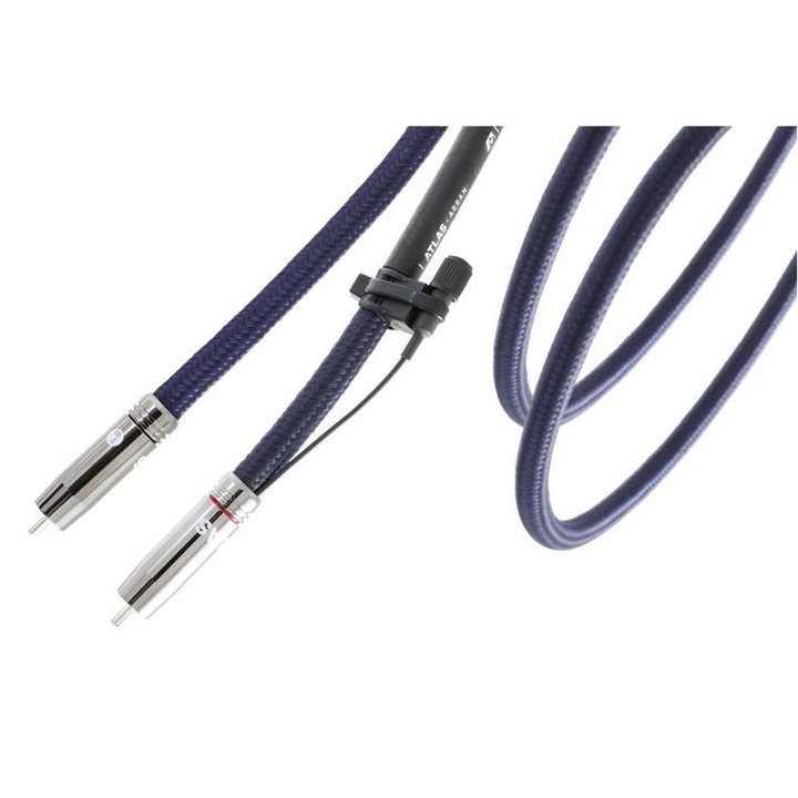 Atlas Arran Ultra L Grun 2x RCA - 2x RCA - 1,0 m.